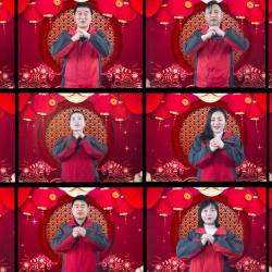 中國建材頻道—七彩貝殼香港集團拜年